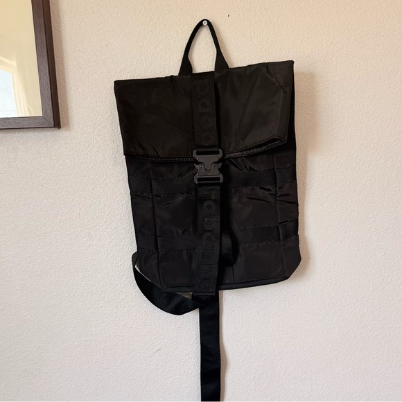 Paco Rabanne Handbags - Paco Rabanne Padded Backpack Buckle Closure Recycled Material Black